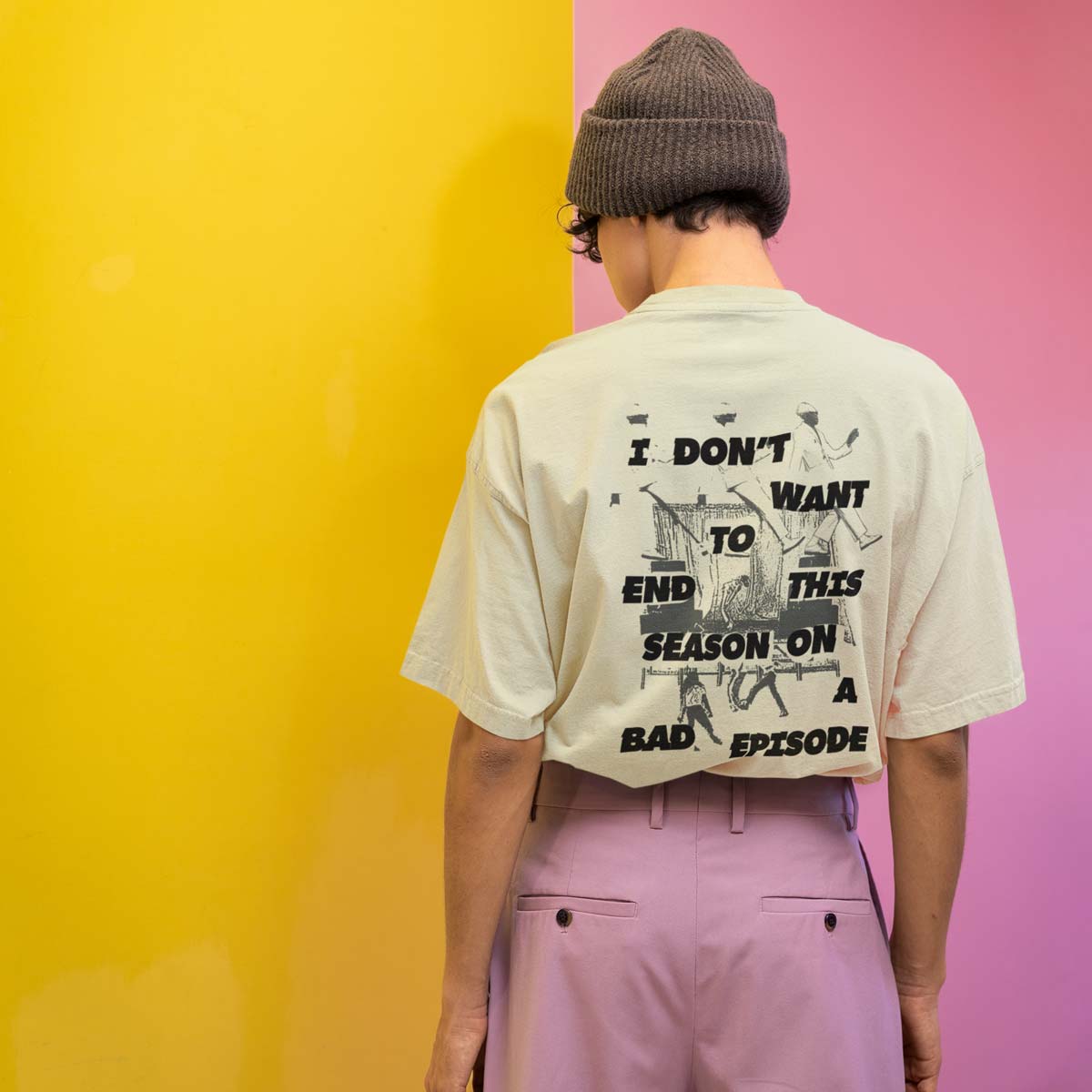 Playera Are We Still Friends | Beige