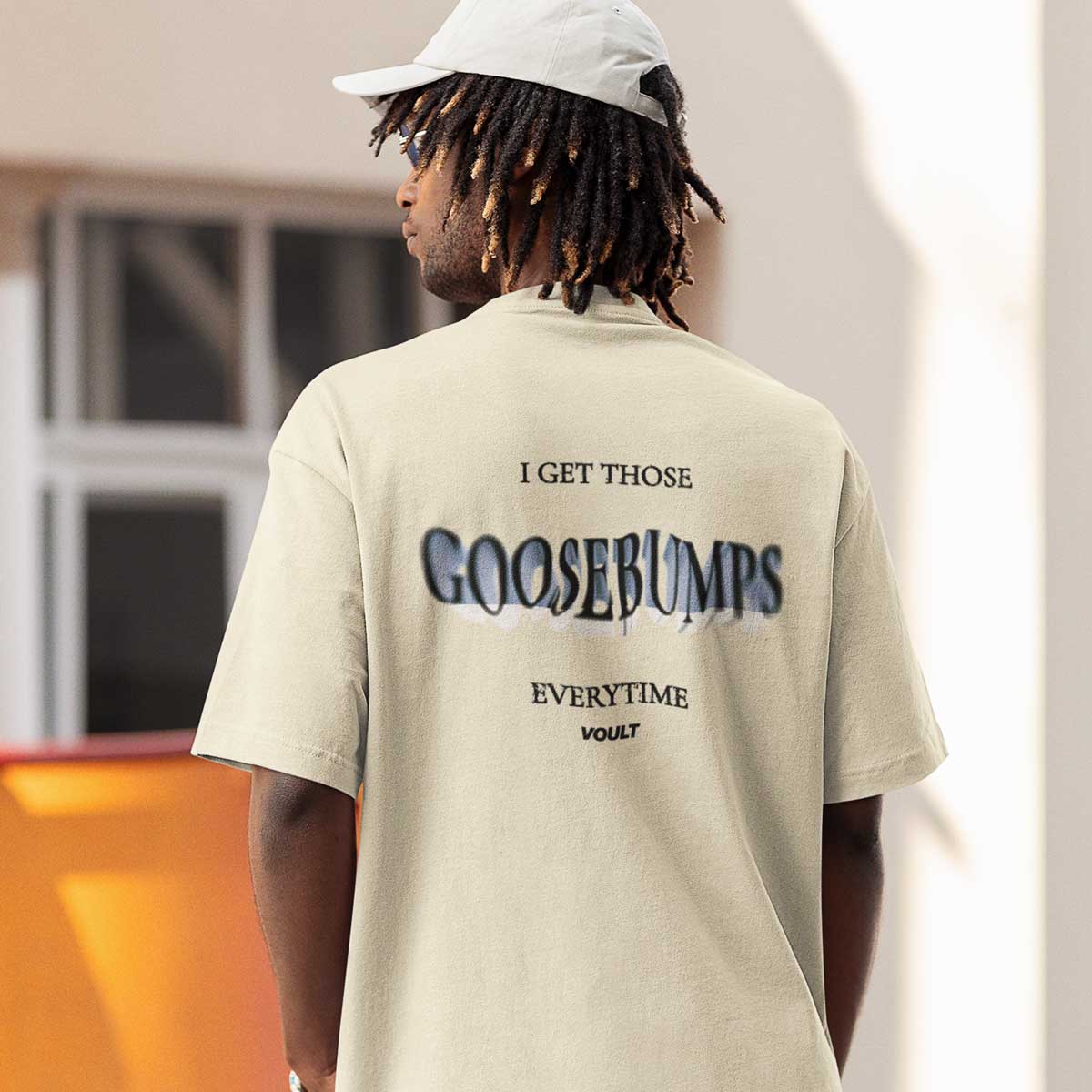 Playera Goosebumps | Beige