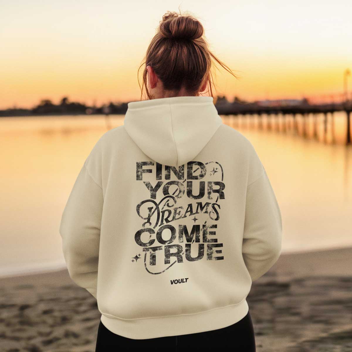 Sudadera I Wonder | Beige