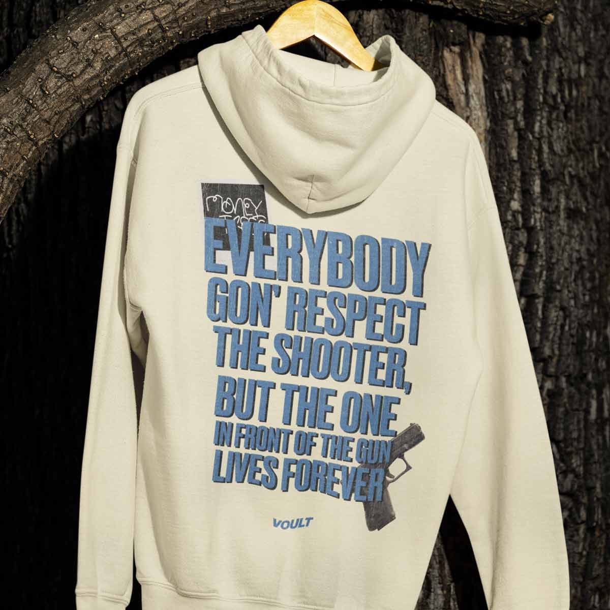 Sudadera Money Trees | Beige