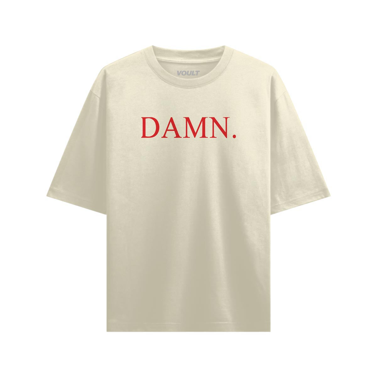 Playera Damn Logo | Beige