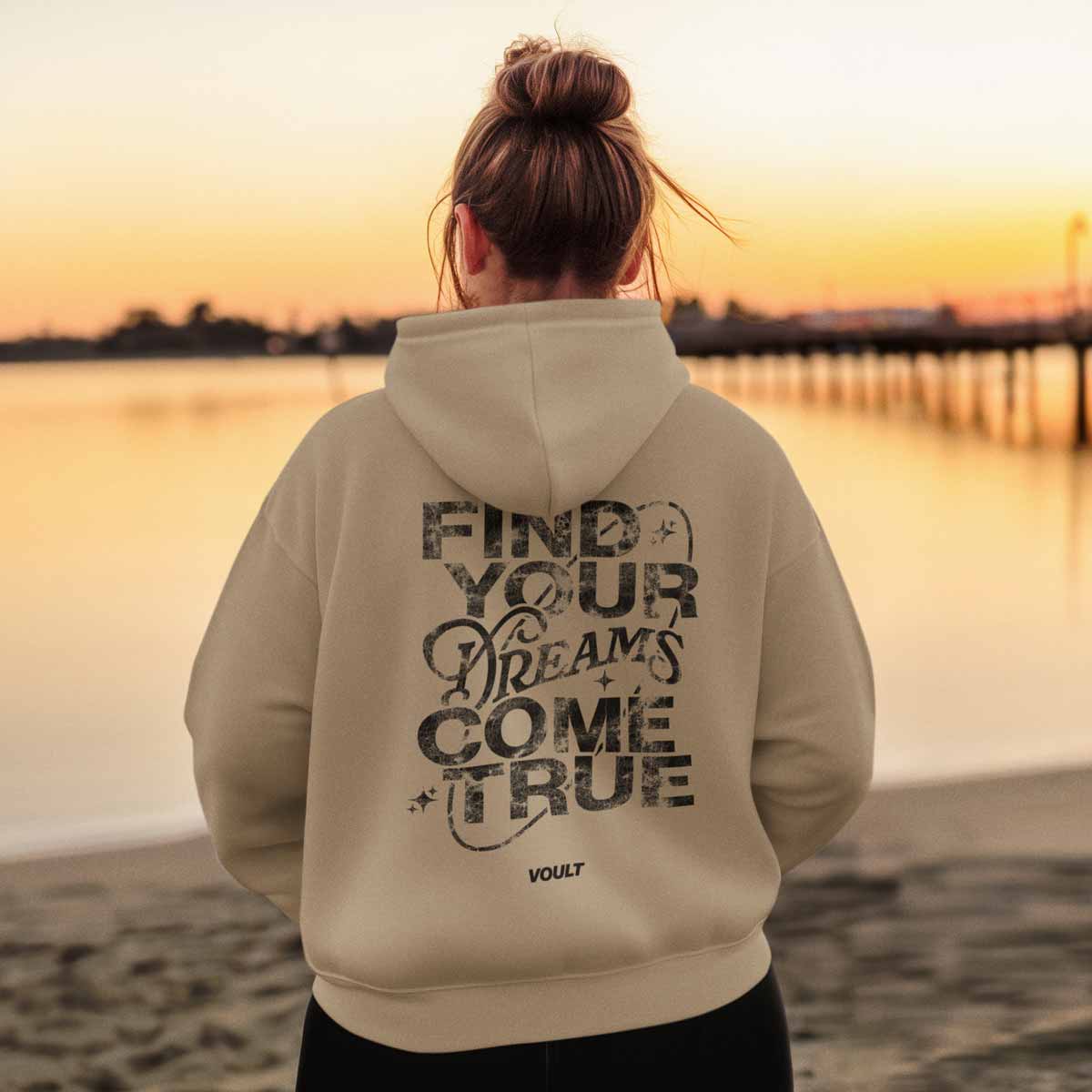 Sudadera I Wonder | Caqui