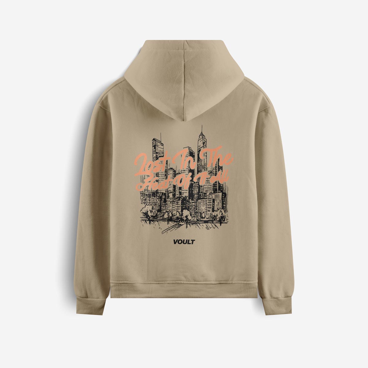 Sudadera Lost | Caqui