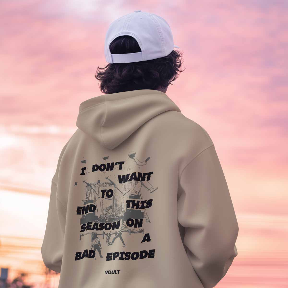 Sudadera Are We Still Friends | Caqui