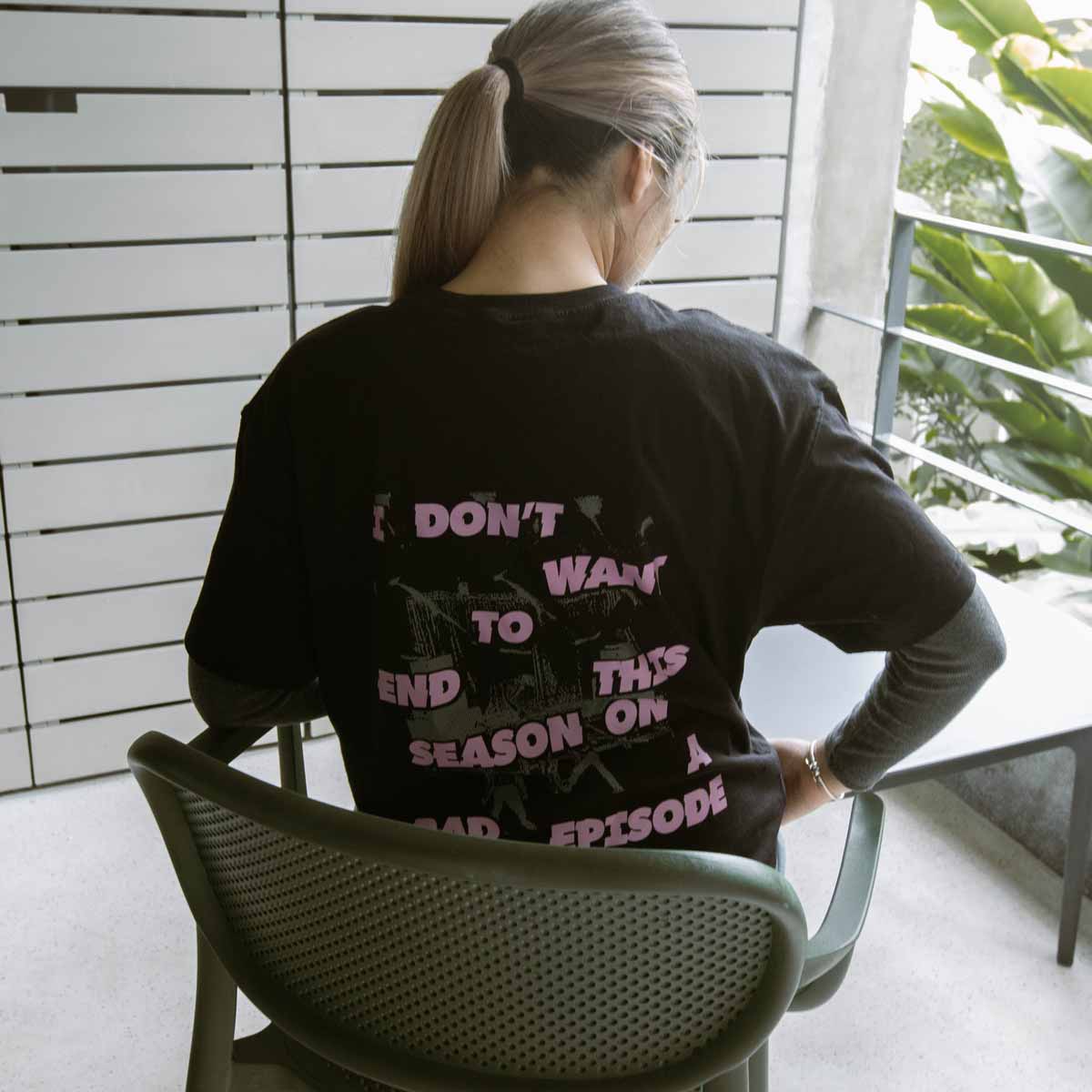 Playera Are We Still Friends | Negro