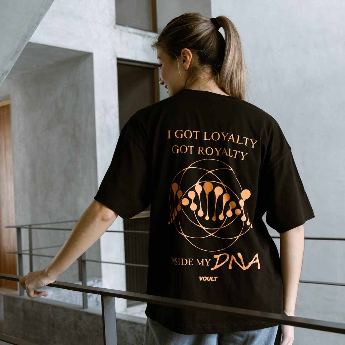Playera DNA | Negro