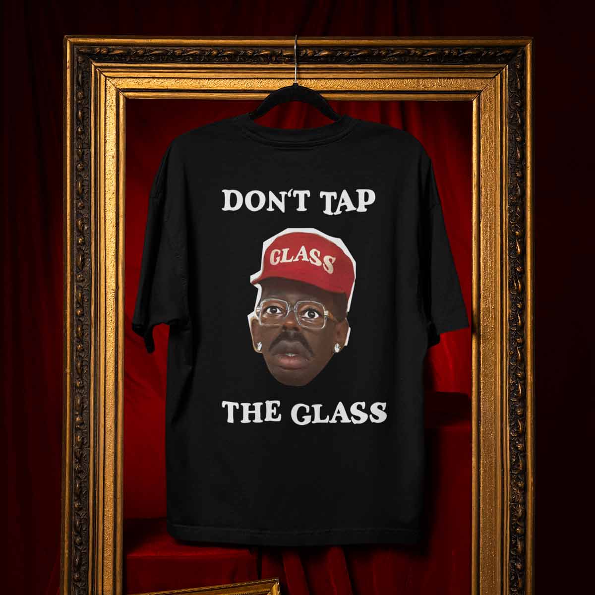 Playera Don't Tap The Glass | Negro