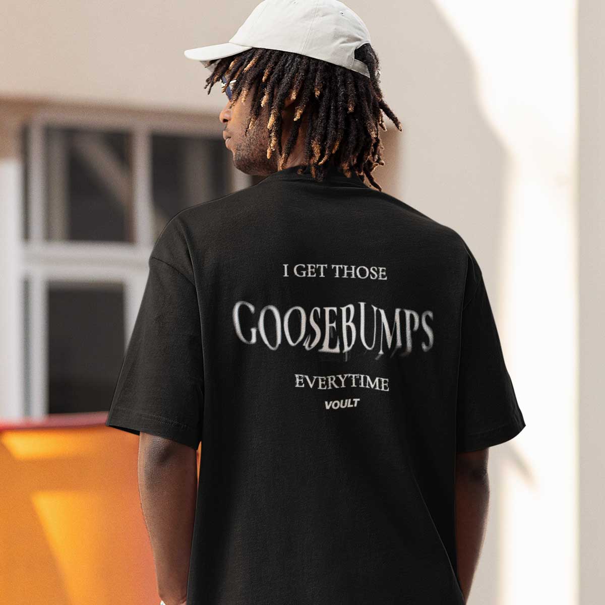Playera Goosebumps | Negro