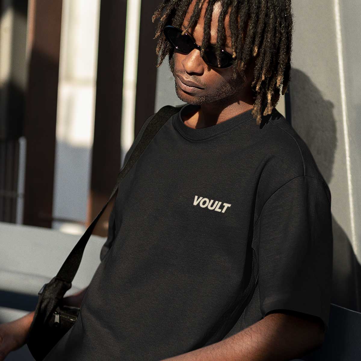 Playera I Wonder | Negro