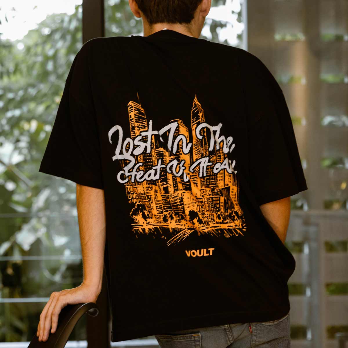 Playera Lost | Negro