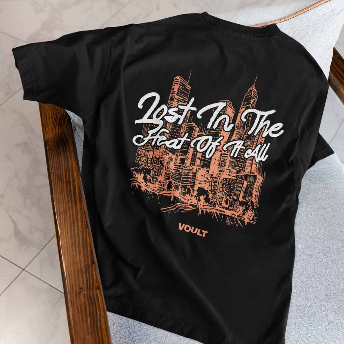 Playera Lost | Negro