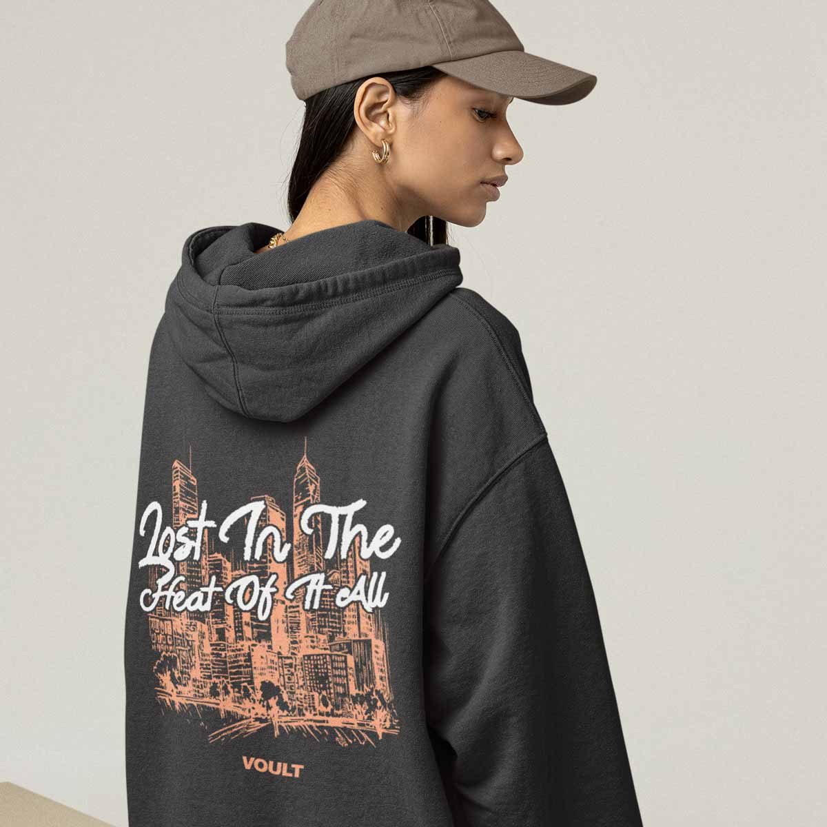 Sudadera Lost | Negro