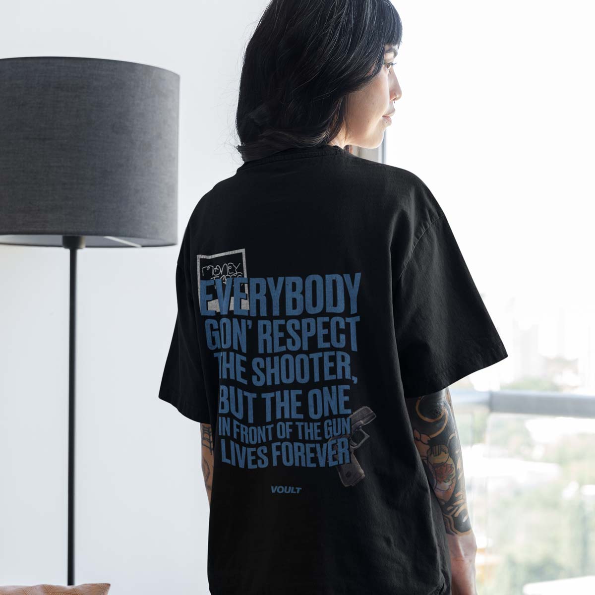 Playera Money Trees | Negro