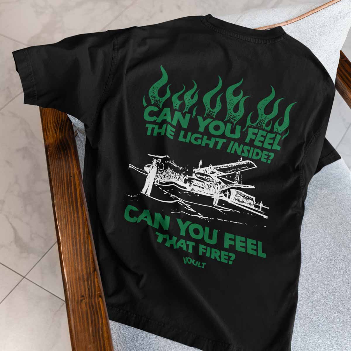 Playera St. Chroma | Negro