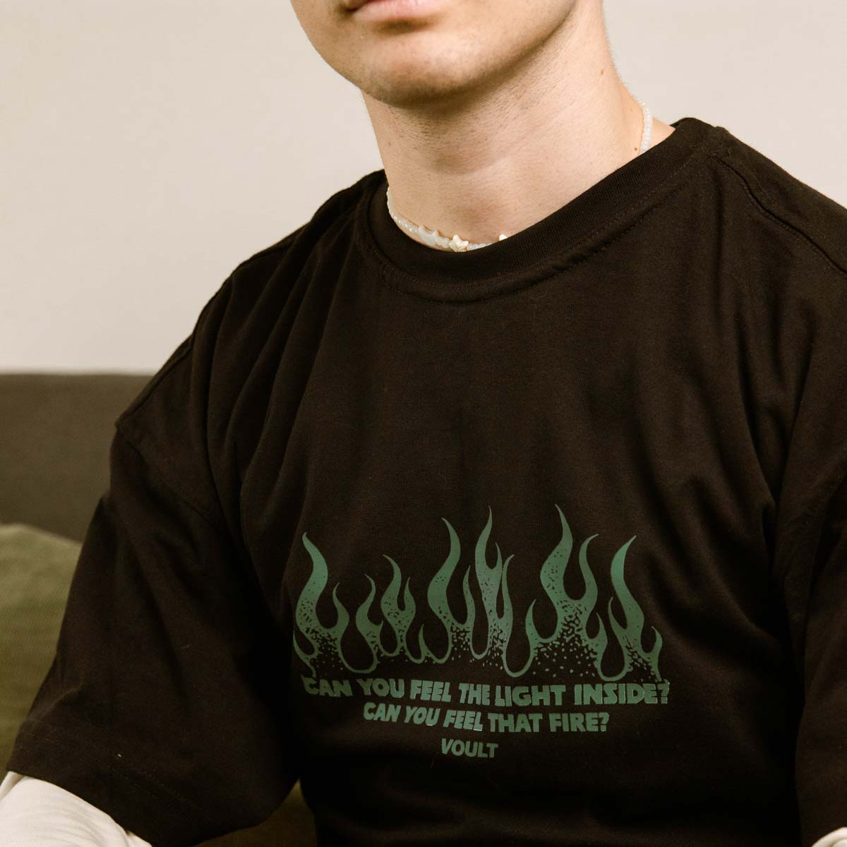 Playera St. Chroma | Negro