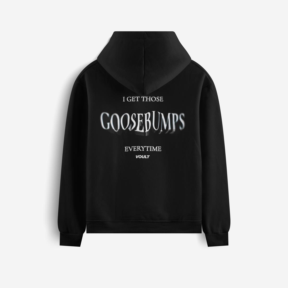 Sudadera Goosebumps | Negro