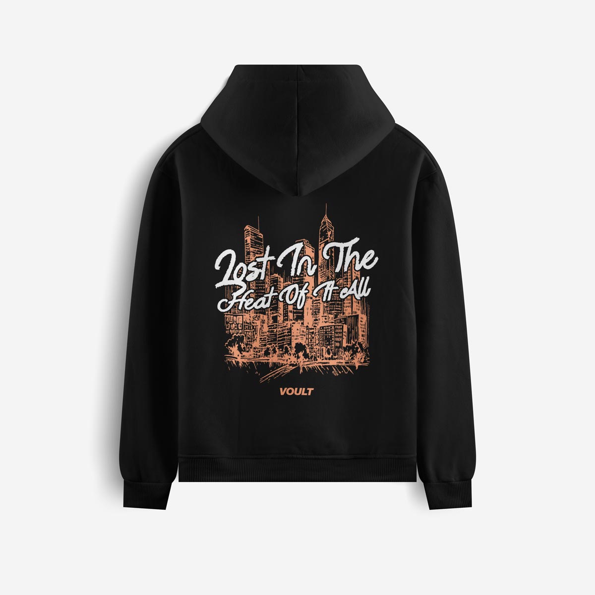 Sudadera Lost | Negro