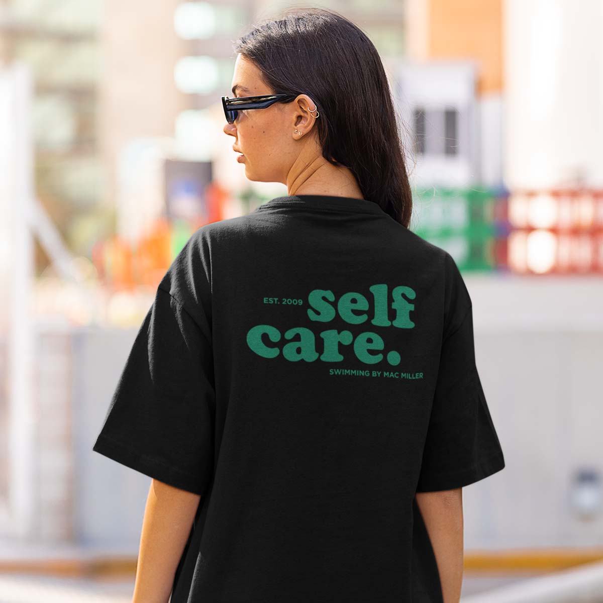 Playera Self Care | Negro