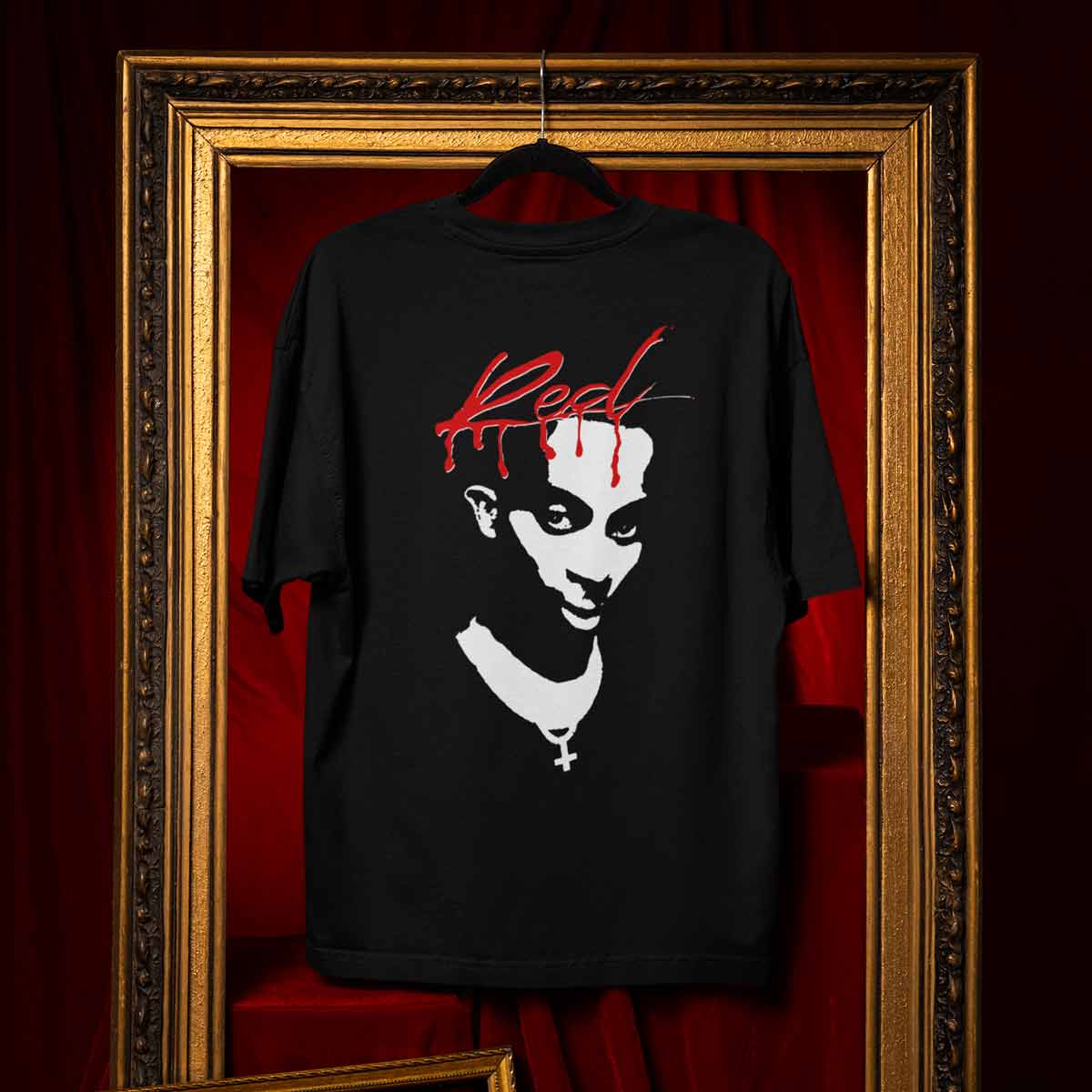 Playera Whole Lotta Red | Negro