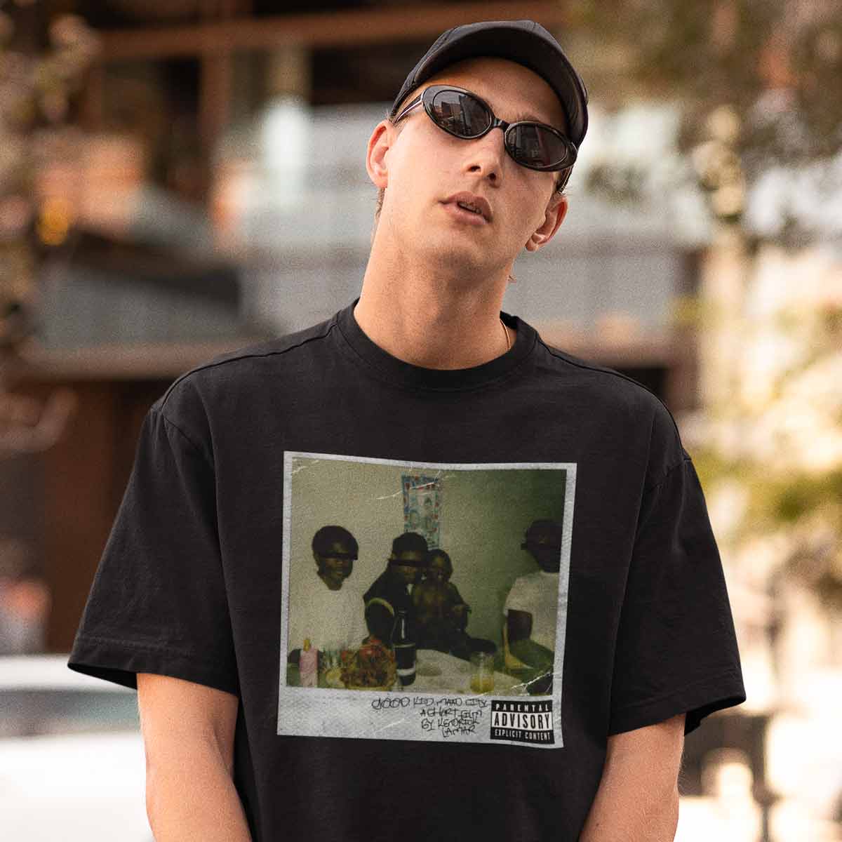 Playera Good Kid | Negro