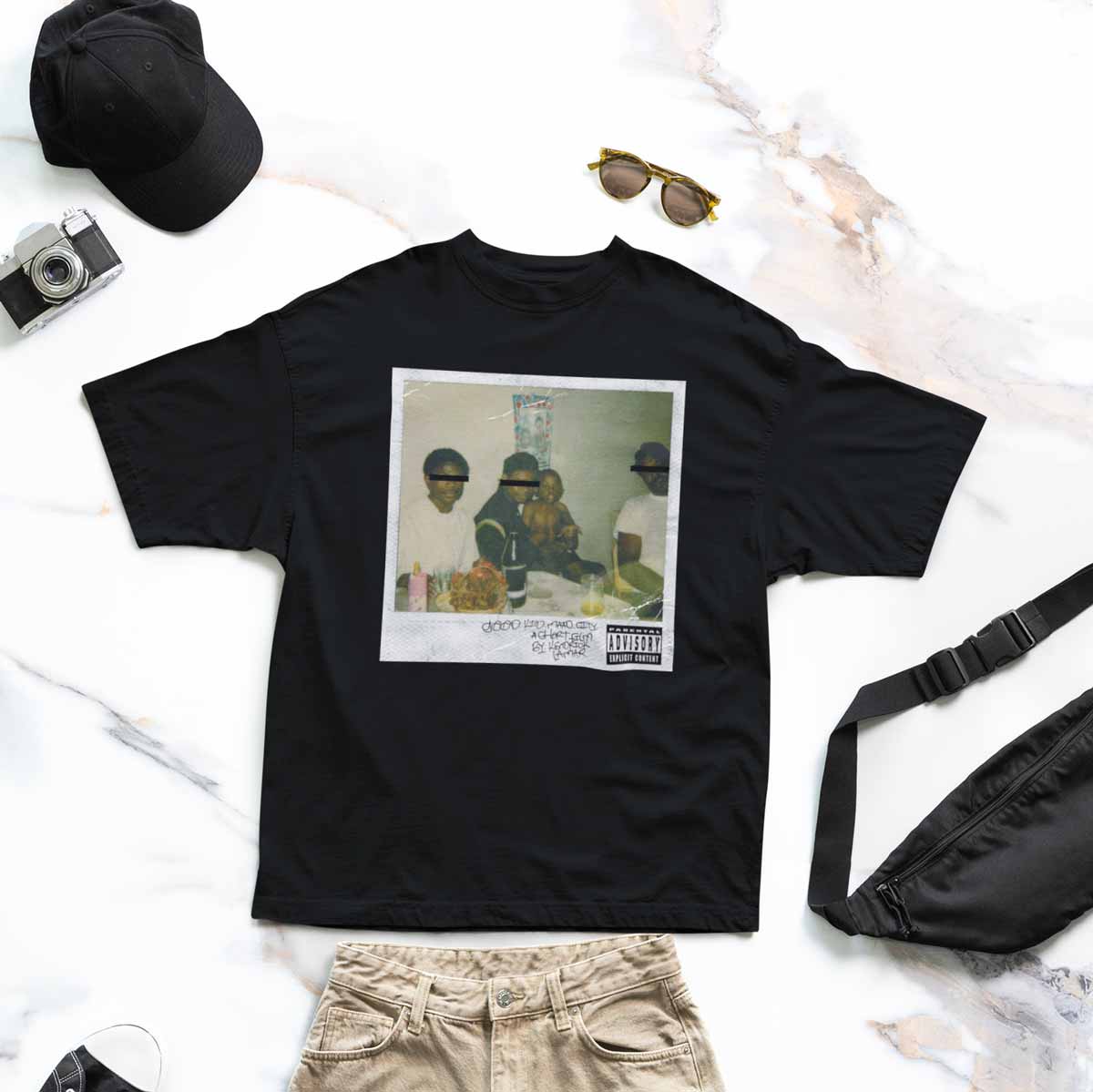 Playera Good Kid | Negro