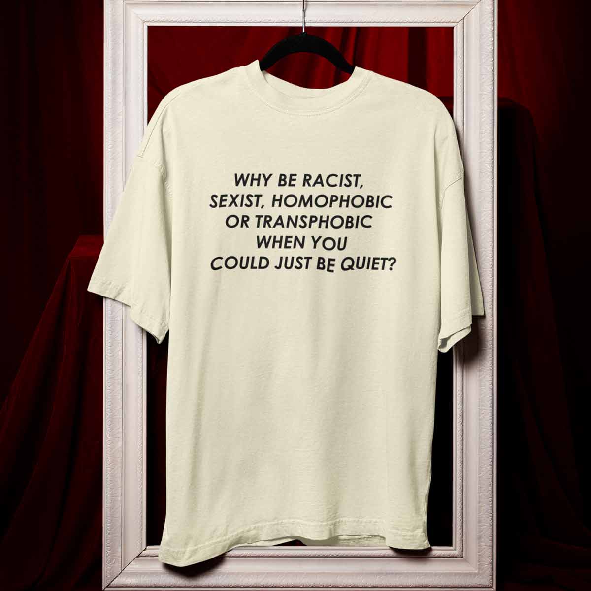 Playera Anti-Discrimination | Beige