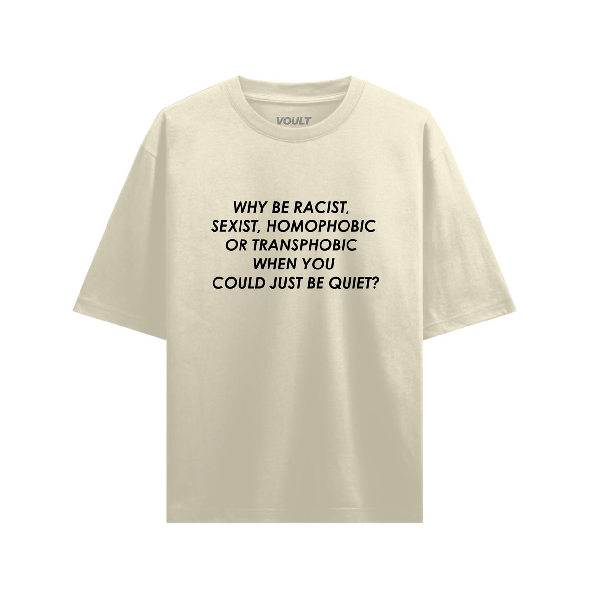 Playera Anti-Discrimination | Beige