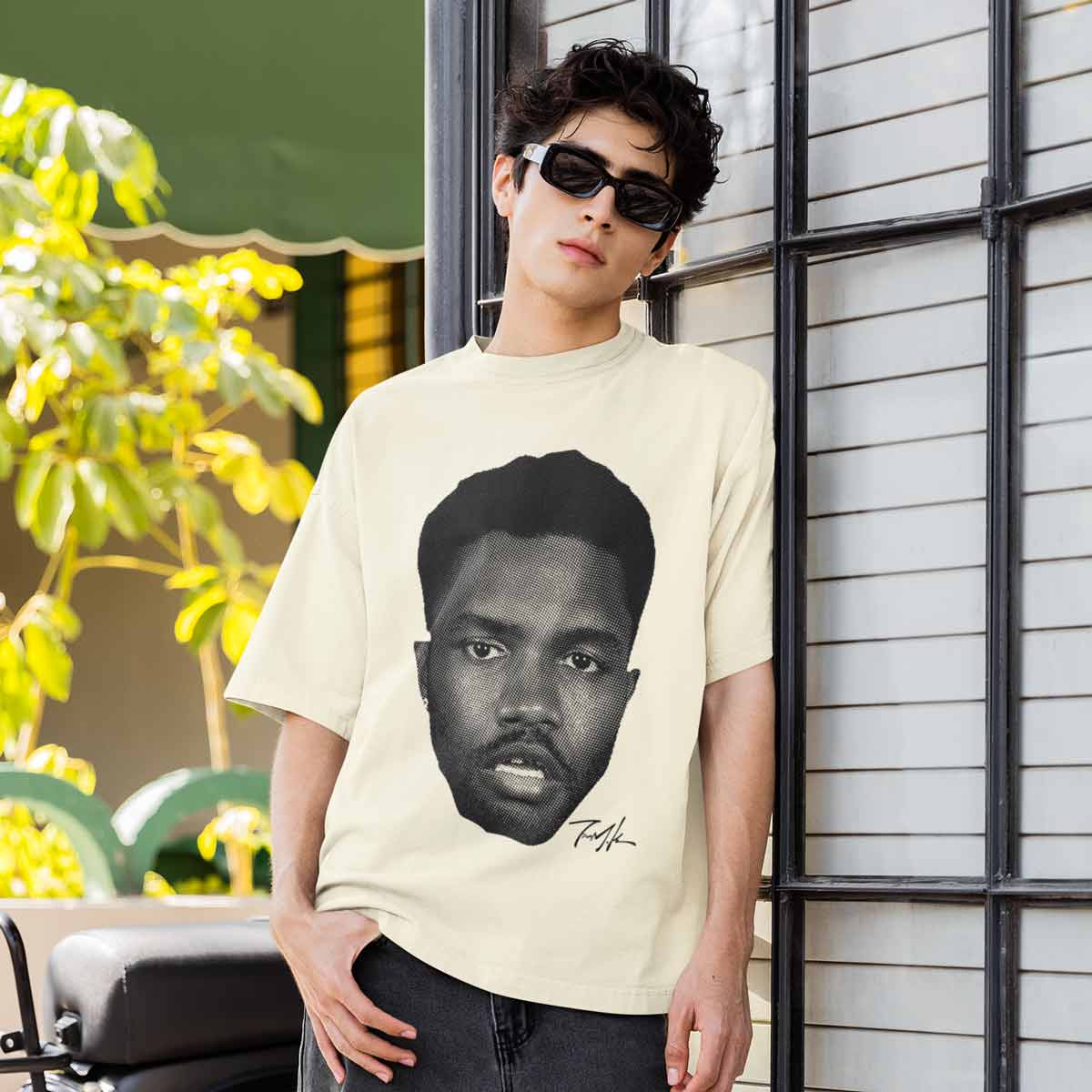 Playera Big Head | Beige