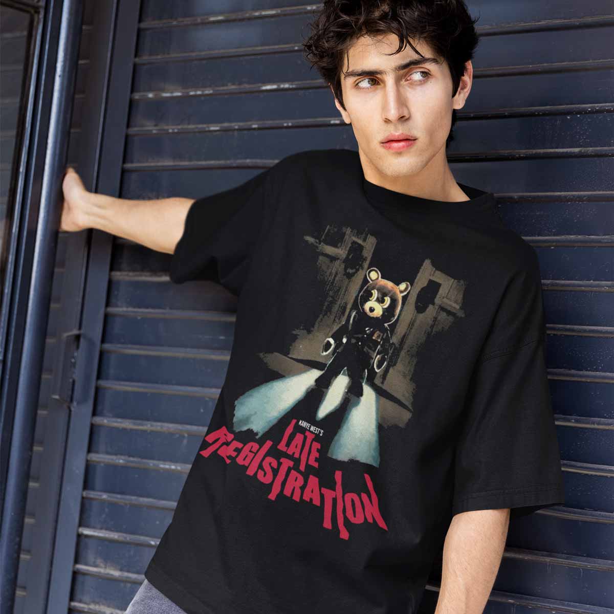 Playera Late Registration | Negro