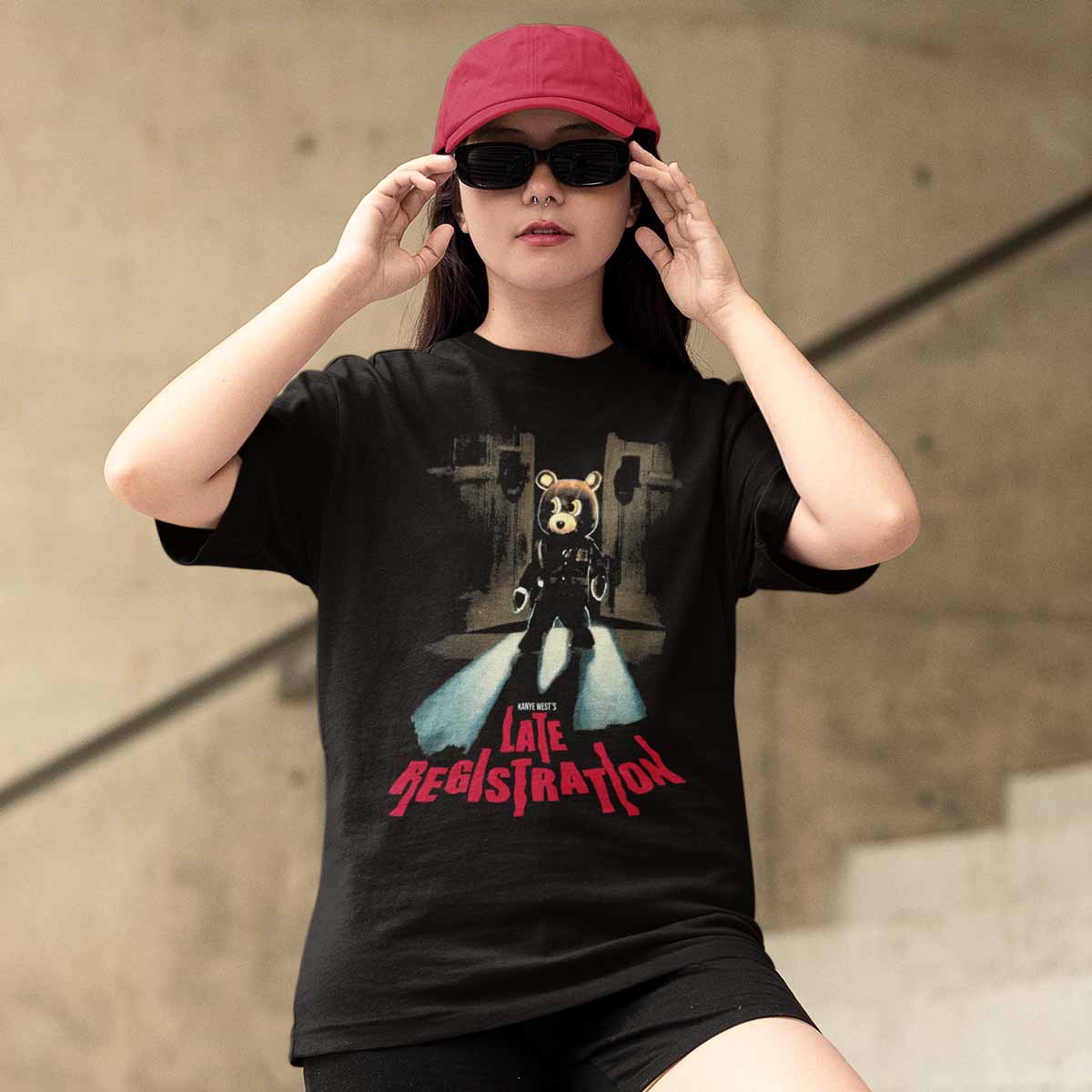 Playera Late Registration | Negro