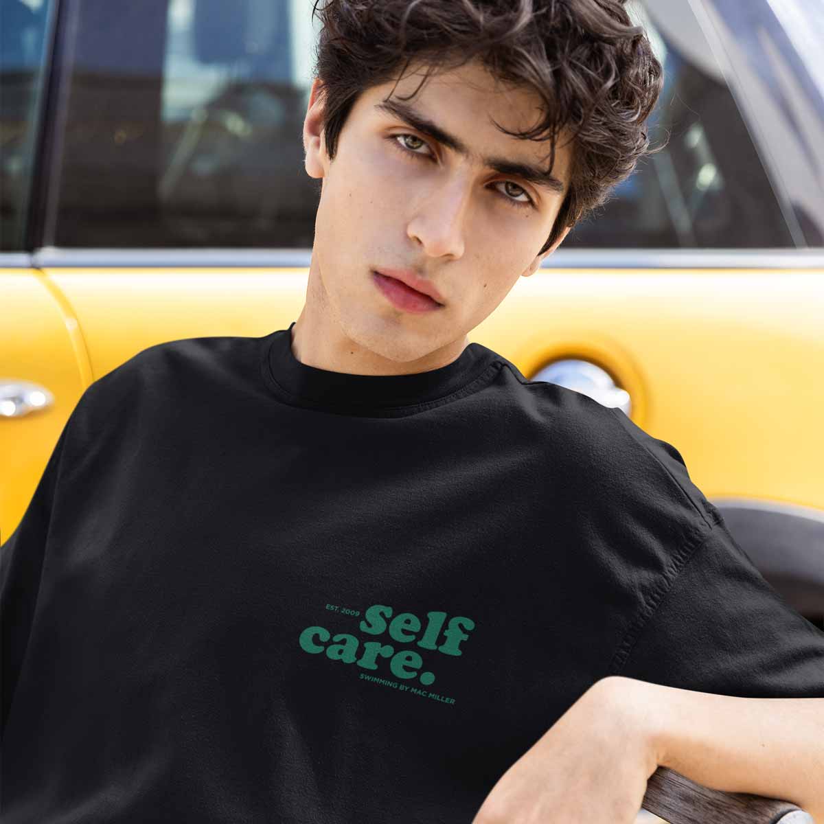 Playera Self Care | Negro