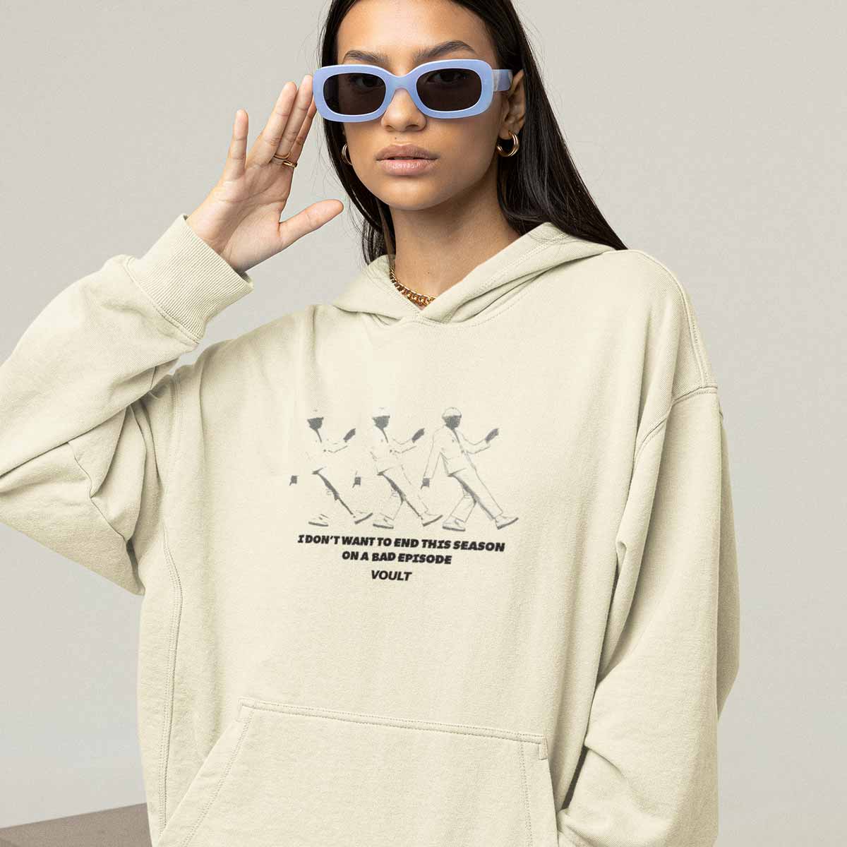 Sudadera Are We Still Friends | Beige