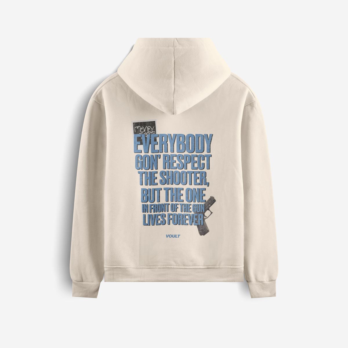 Sudadera Money Trees | Beige