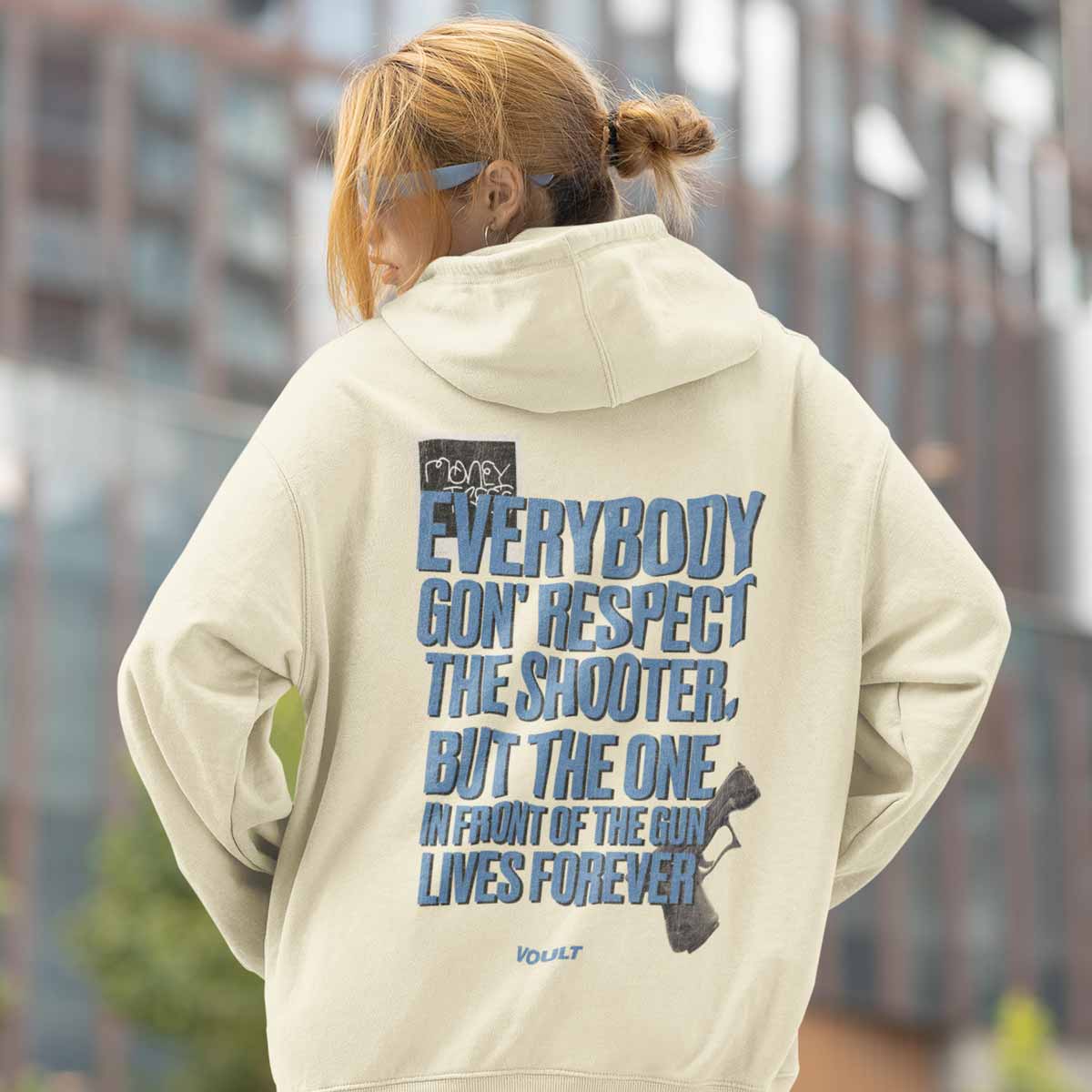 Sudadera Money Trees | Beige