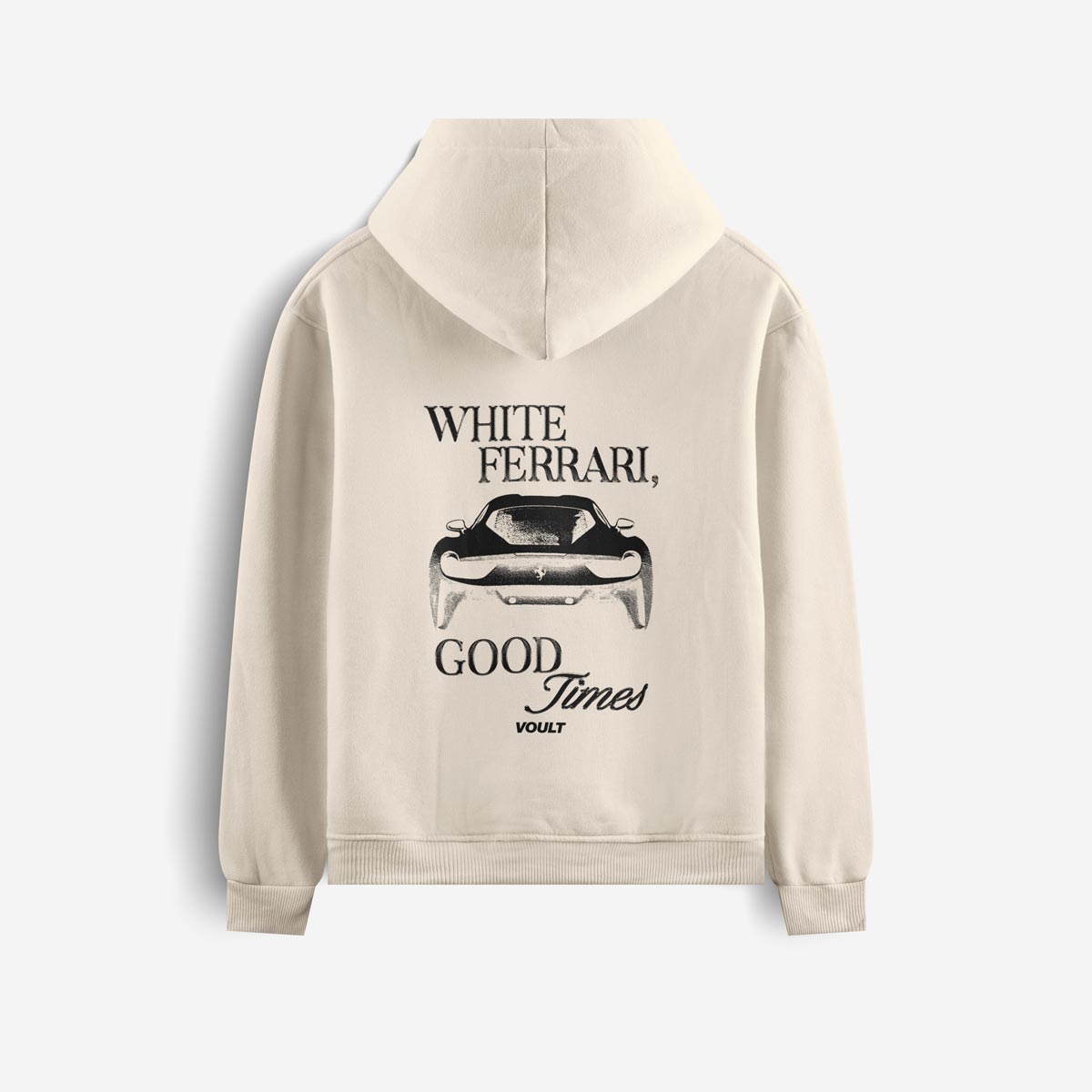 Sudadera White Ferrari | Beige