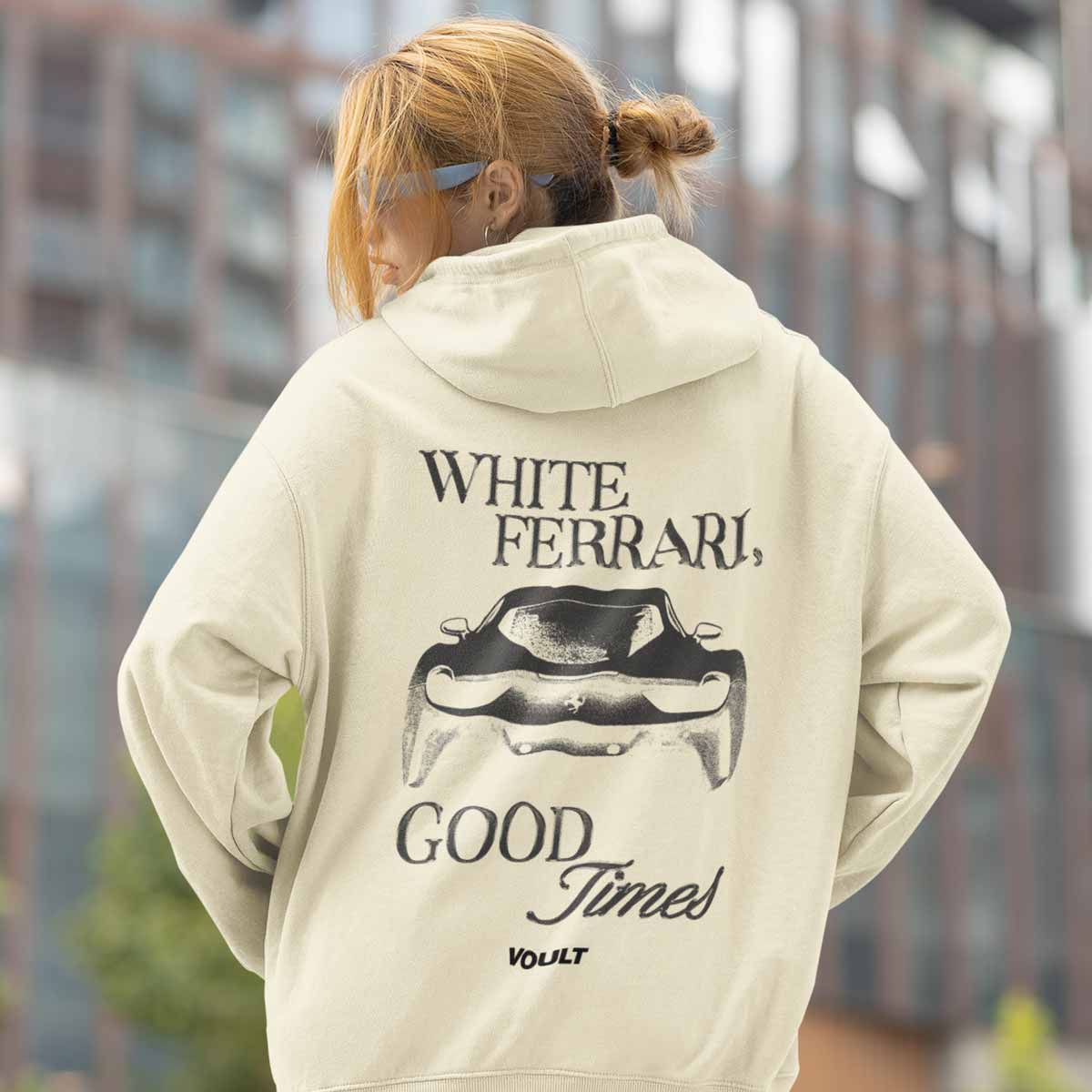 Sudadera White Ferrari | Beige