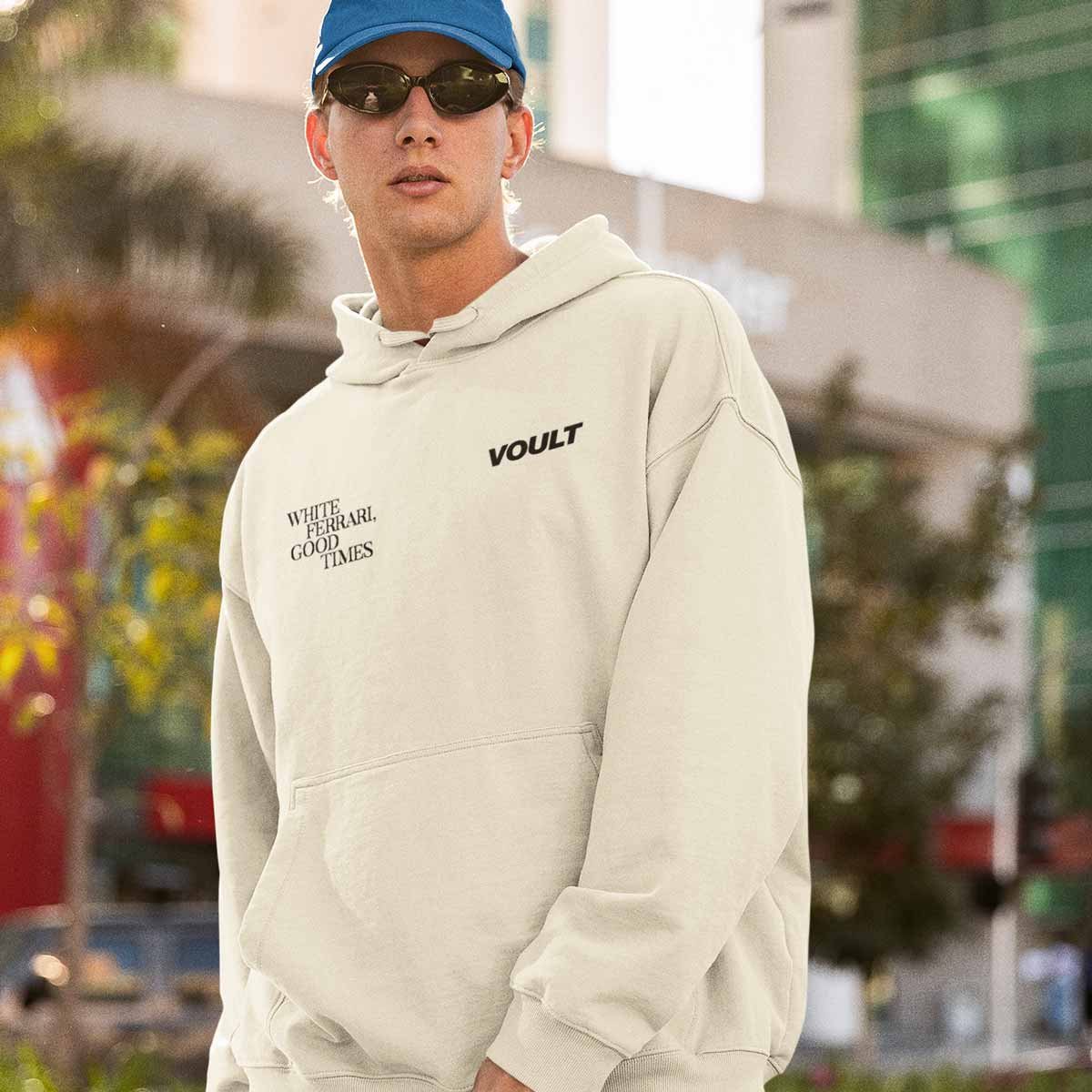Sudadera White Ferrari | Beige
