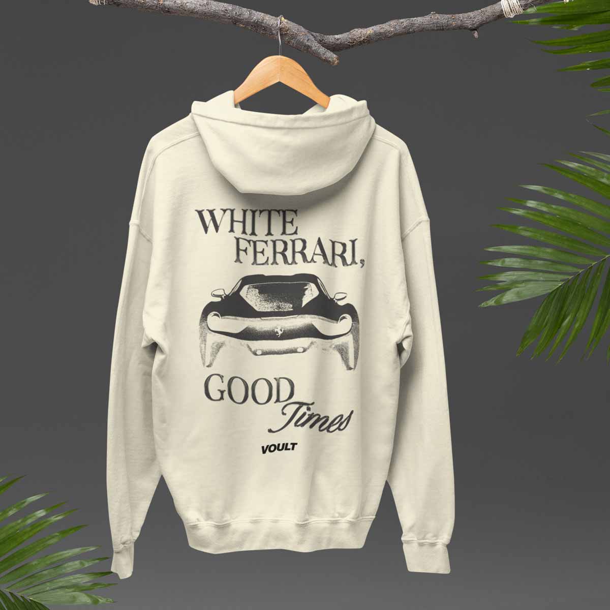 Sudadera White Ferrari | Beige