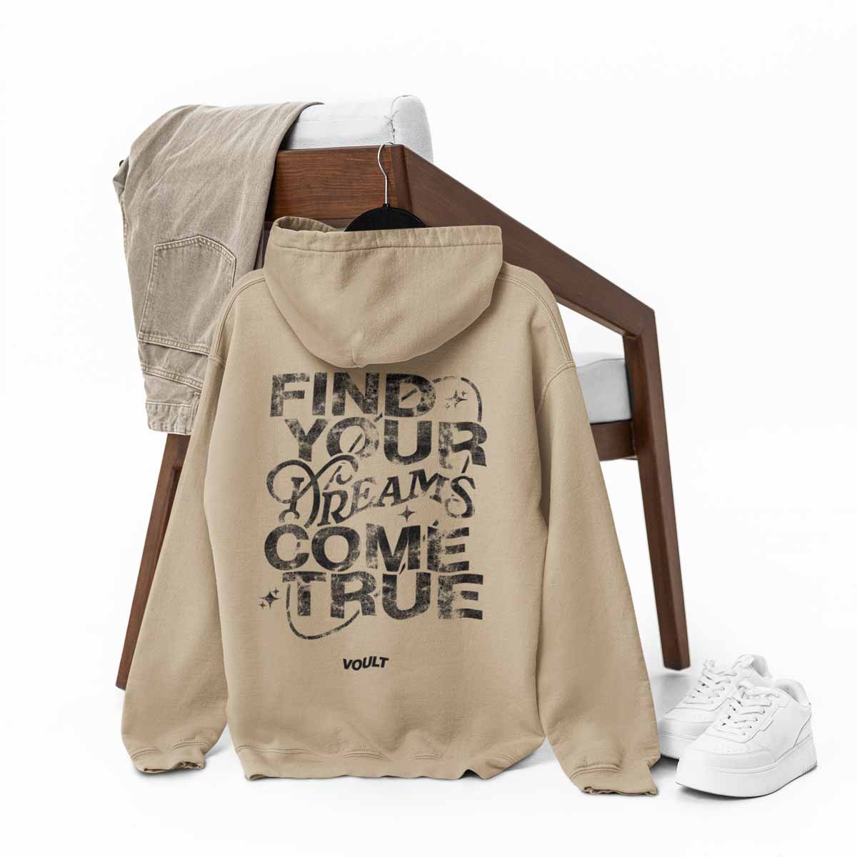 Sudadera I Wonder | Caqui