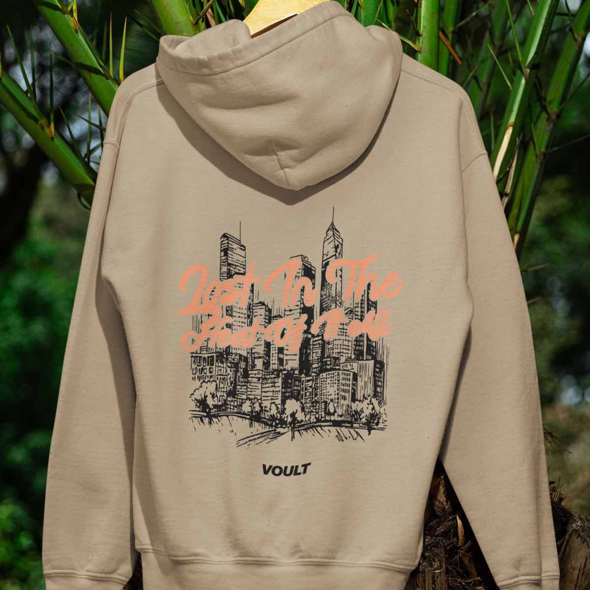 Sudadera Lost | Caqui