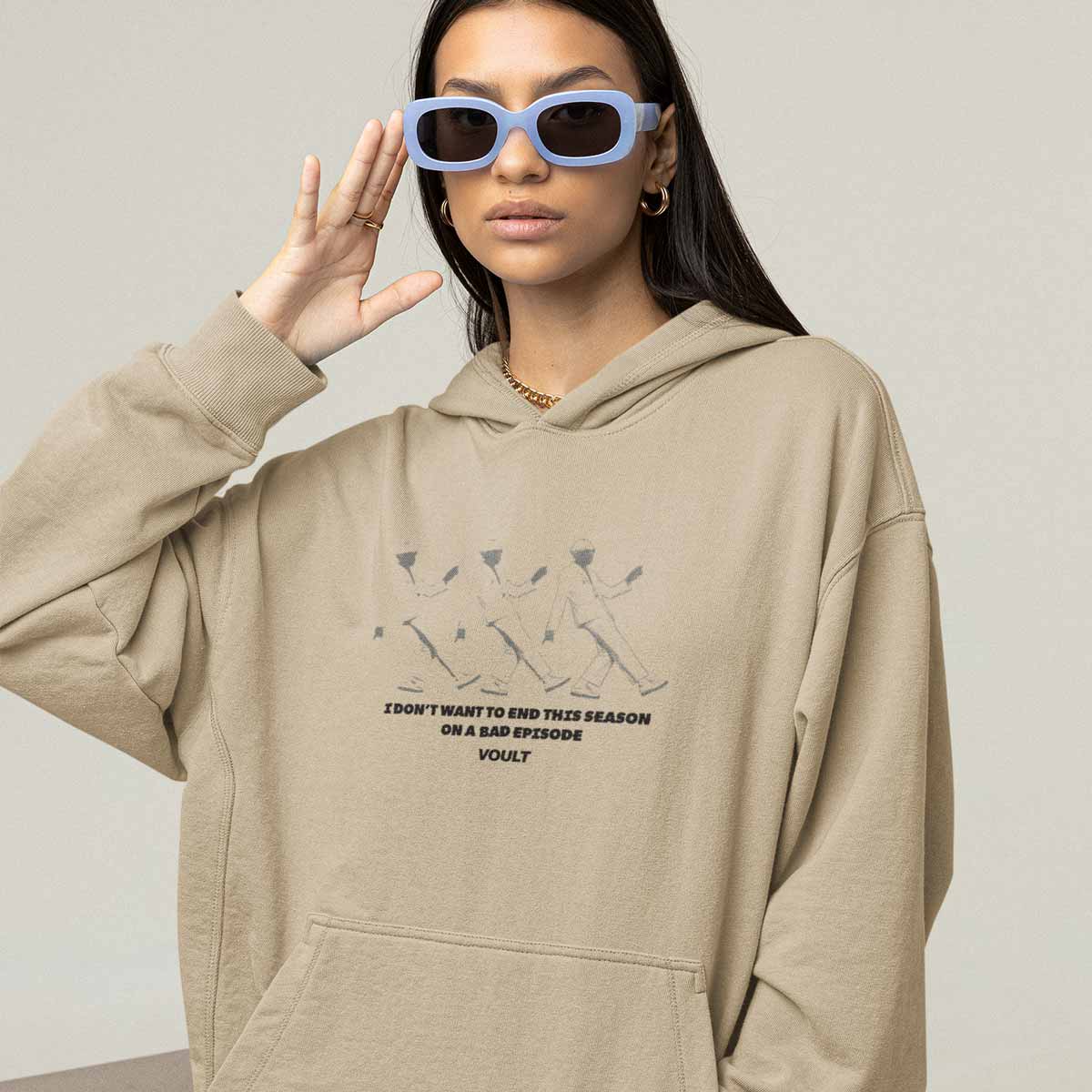 Sudadera Are We Still Friends | Caqui