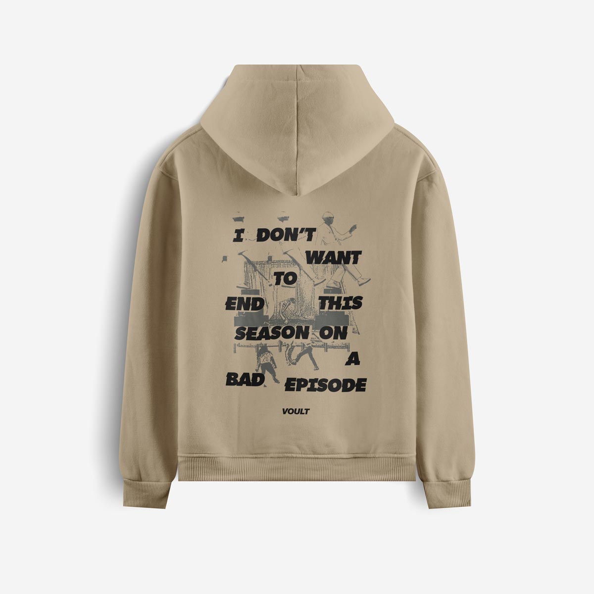 Sudadera Are We Still Friends | Caqui