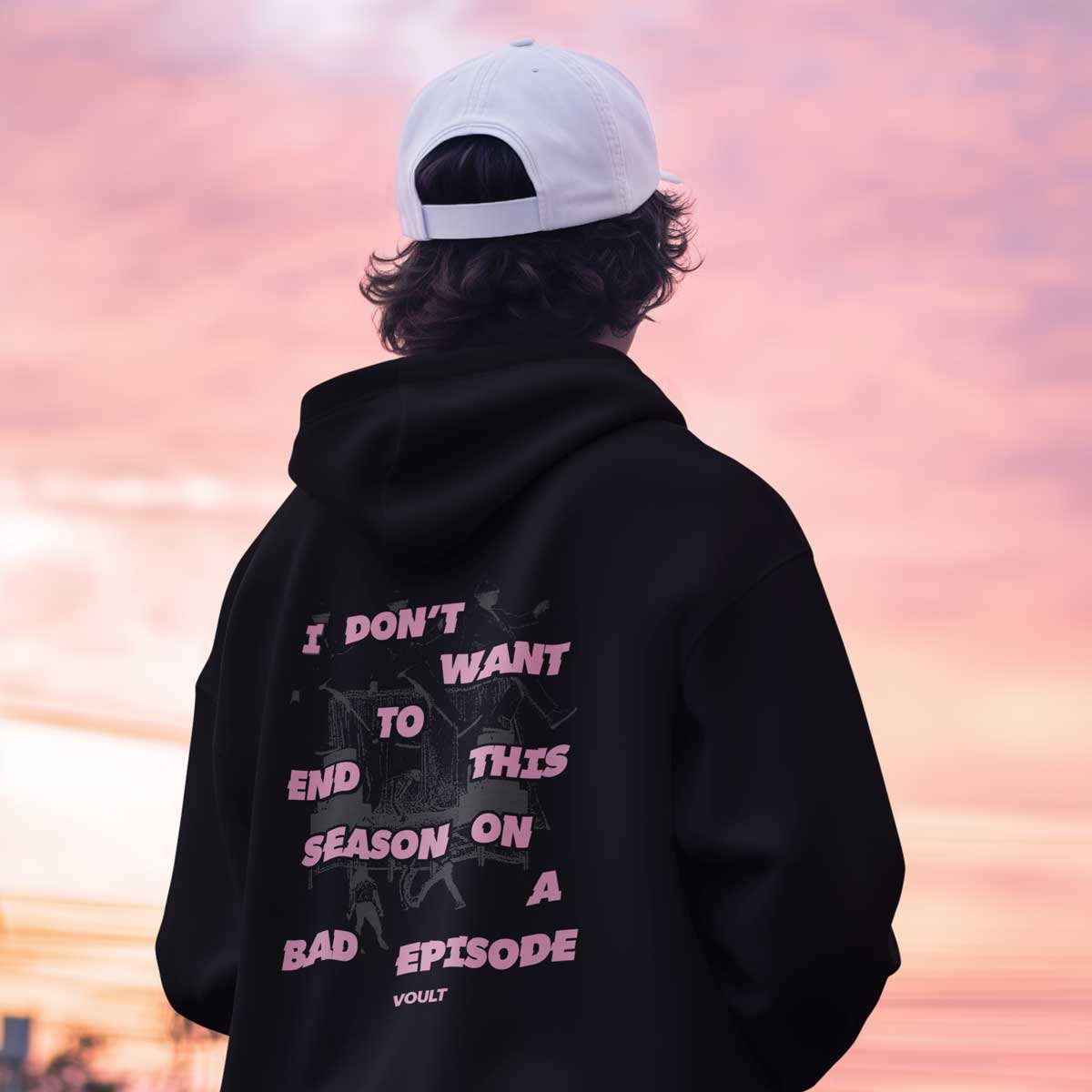 Sudadera Are We Still Friends | Negro