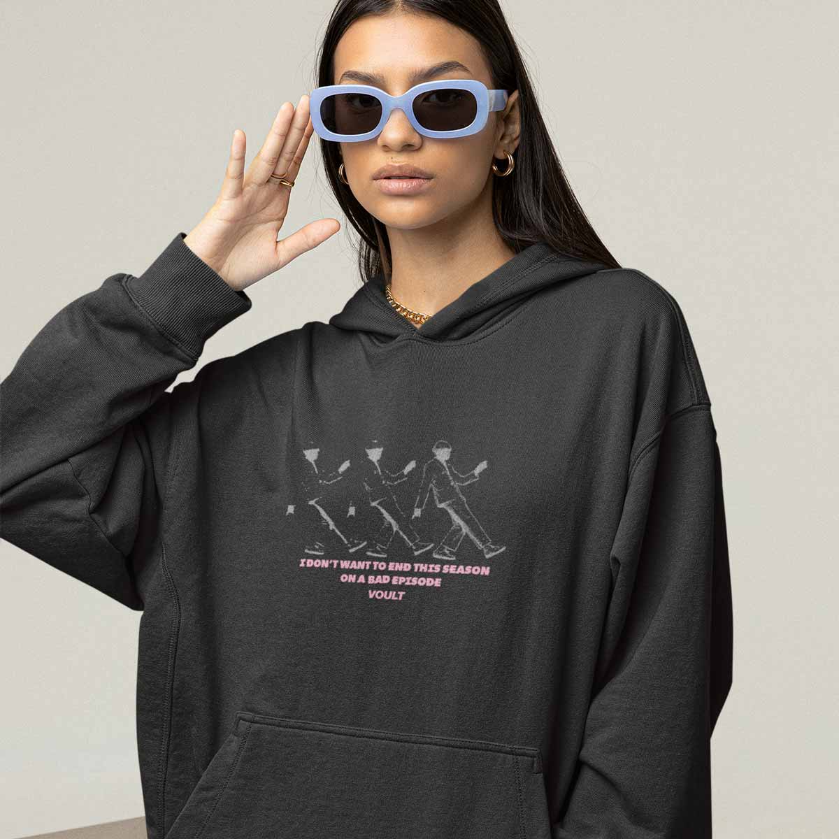 Sudadera Are We Still Friends | Negro