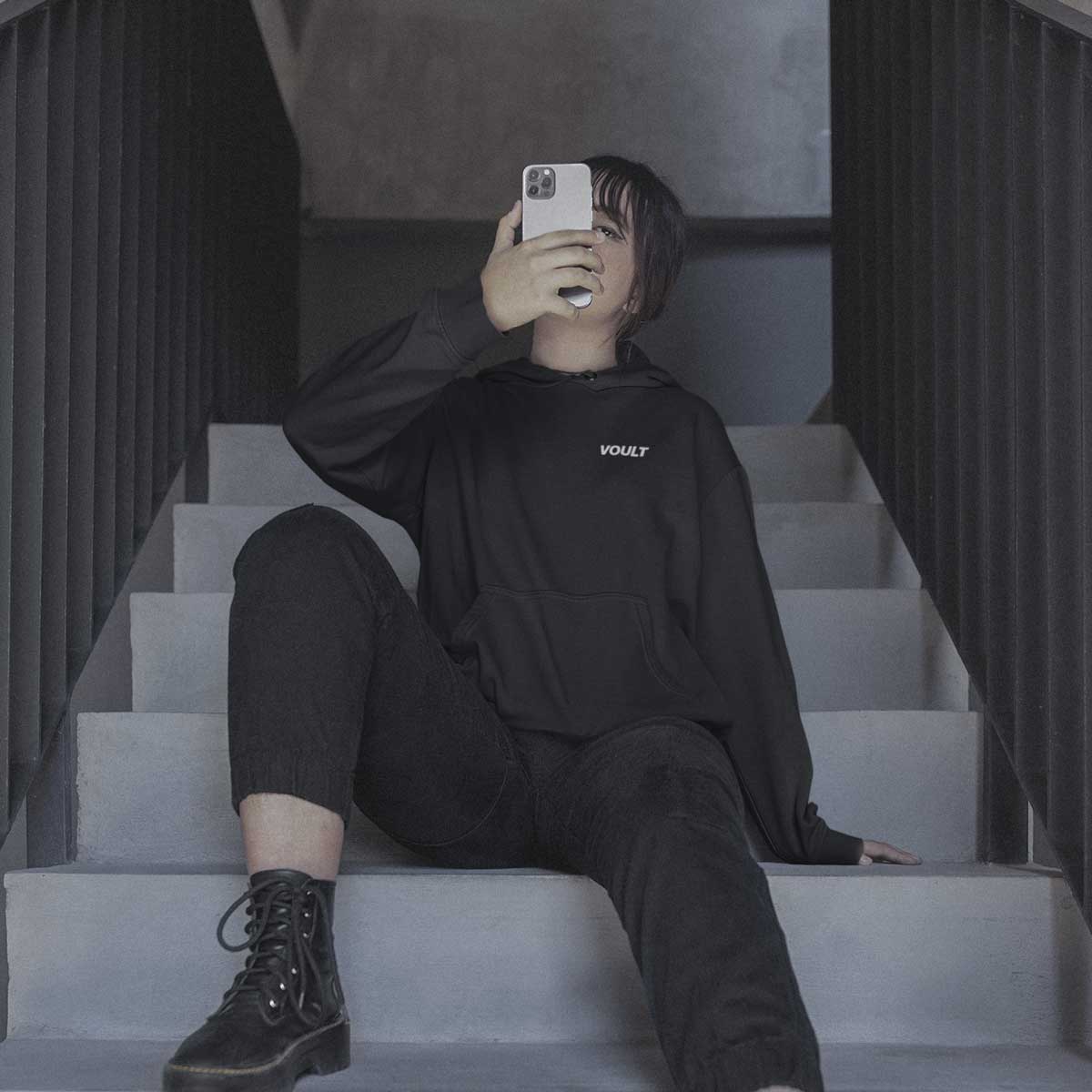 Sudadera Boredom | Negro