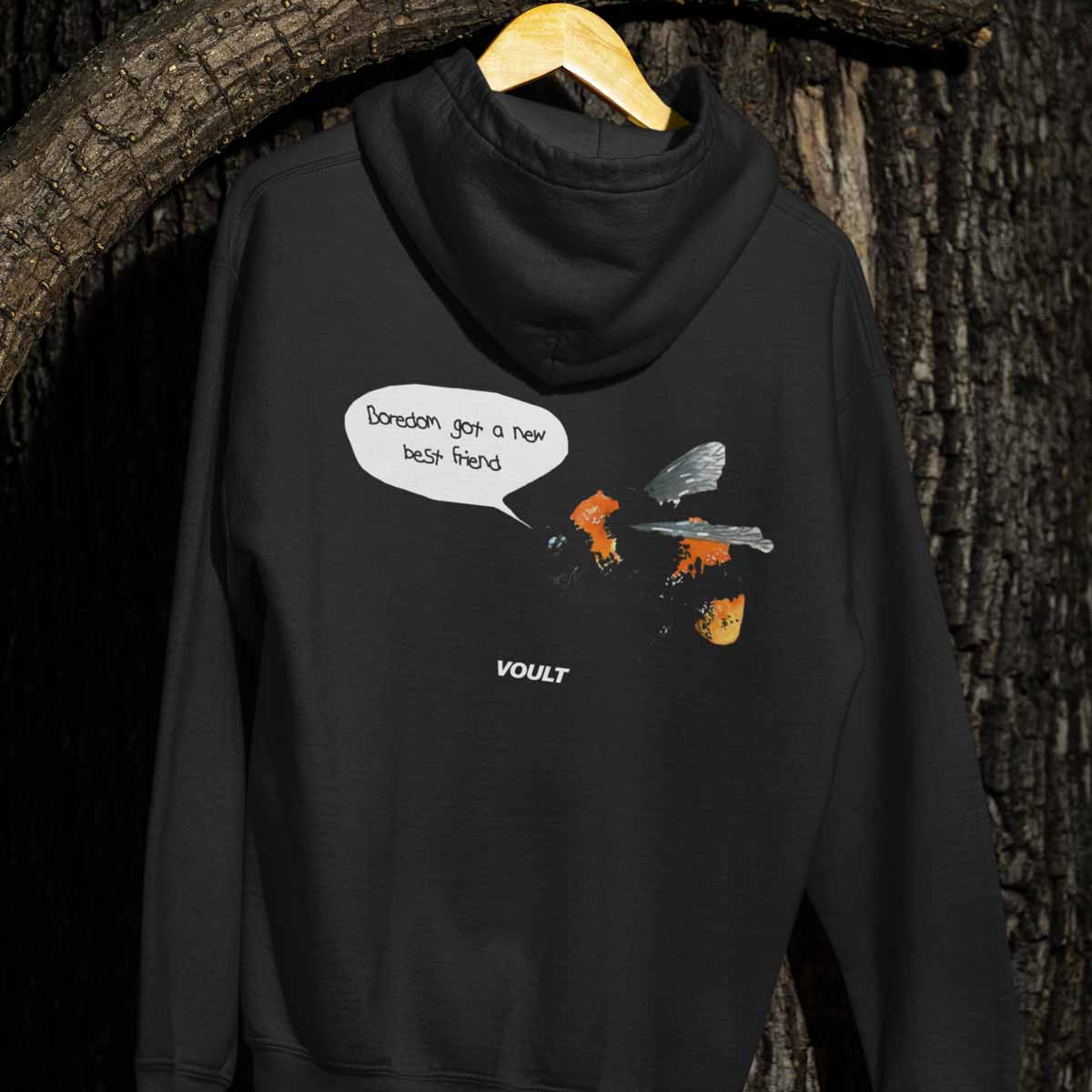 Sudadera Boredom | Negro