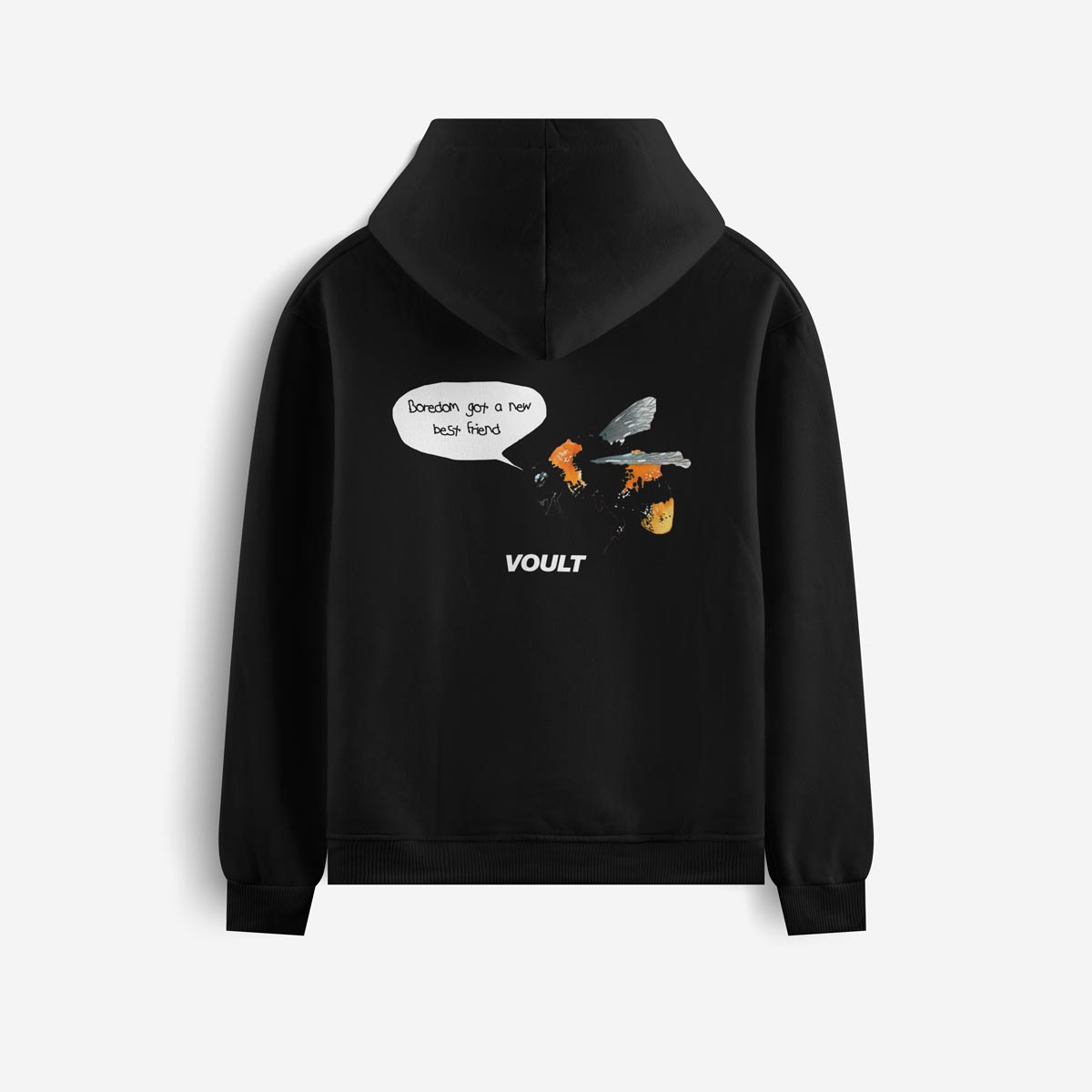 Sudadera Boredom | Negro