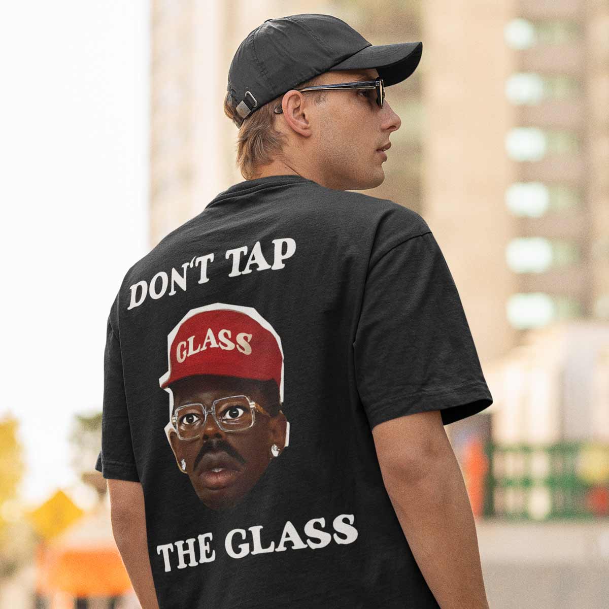 Playera Don't Tap The Glass | Negro