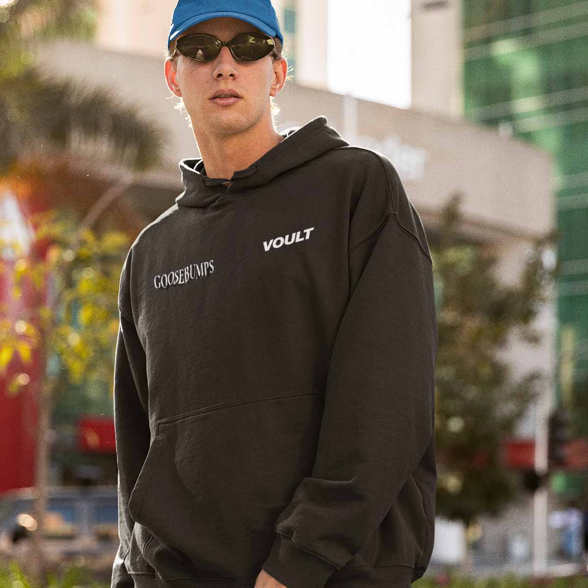 Sudadera Goosebumps | Negro