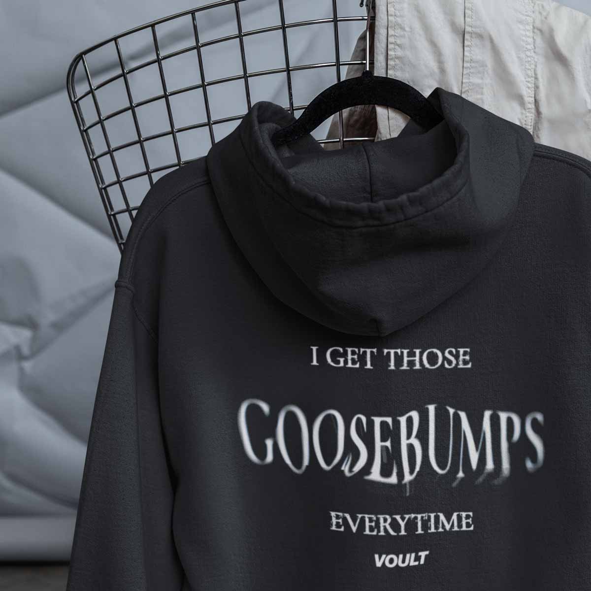 Sudadera Goosebumps | Negro